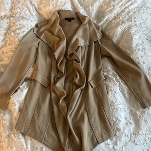 St. John Tan Cardigan